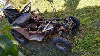 Malotraktor domacej vyroby-bez motora