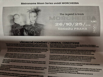 Koncert MORCHEEBA Praha 26.10.2025