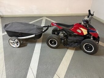 Predám štvorkolku - elektrická - aj prívesný vozík