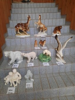 Royal dux sošky ,značeny prcelán Made in czechoslovakia