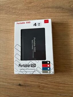 Nový externý disk HDD 4 TB