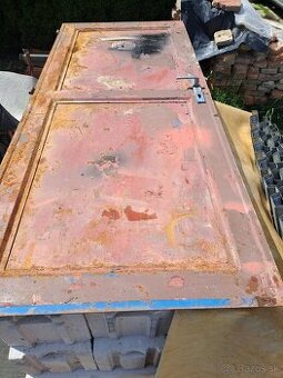 Plechové dvere 70ky