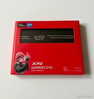 XPG Gammix D10 – 16 GB (2×8 GB), 3200 MHz, CL16 KIT