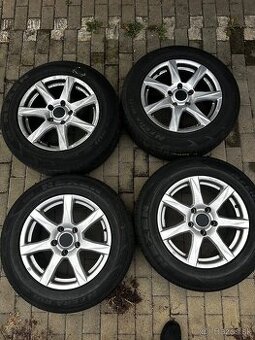 Predám elektrony 5x127 + letné pneu 225/65 r17