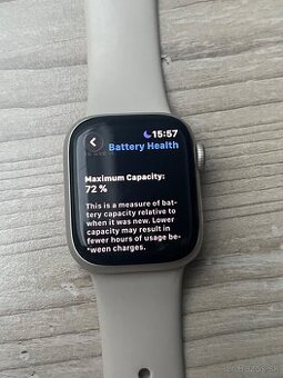 Apple watch 7 starlight 41mm