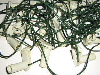 Predám vianočnú reťaz Zlatokov - T4 (Sviečky)