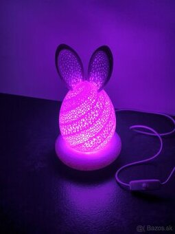 LED Lampa - Veľkonočný zajko