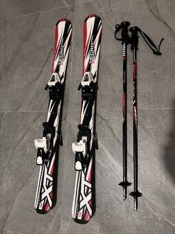 Detské lyže 100 cm + palice 80 cm