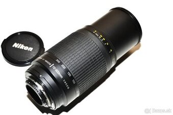 Nikon AF 70-300mm f/4-5,6G Zoom Nikkor