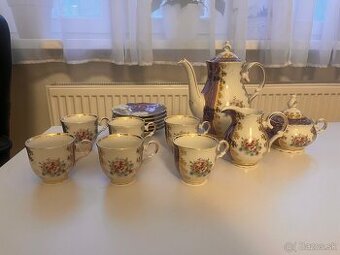 porcelánový kávový/čajový servis - set