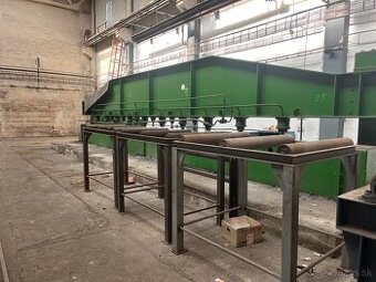 Dopravník valčekový Bol pri Ohybačke Durma