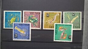 Poštové známky č.148 - Vietnam - marine life komplet