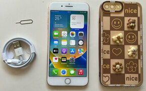 Apple iPhone 8 Plus 64 GB Rose Gold / 100% batéria