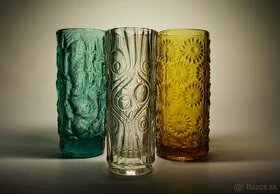 Lisované sklo, vázy