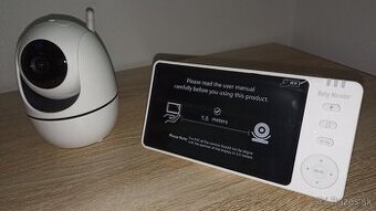 TOP Detská video pestúnka s veľkým 5" displ. /baby monitor/