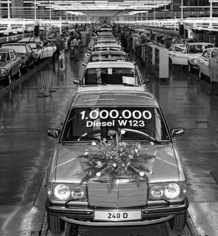 Mercedes Benz w123 piáno 240 diesel
