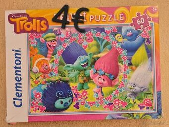 Puzzle Trolls, Minnie Mouse, Frozen - 1