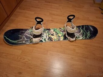 Predám detský snowboard aj s topánkami