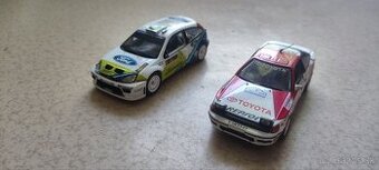 Modely rally 1/43 a 1/24