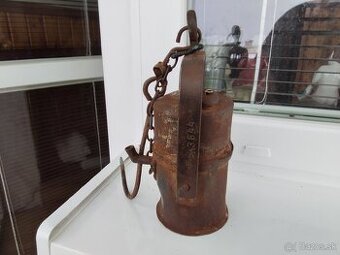 Banícka lampa, karbidka