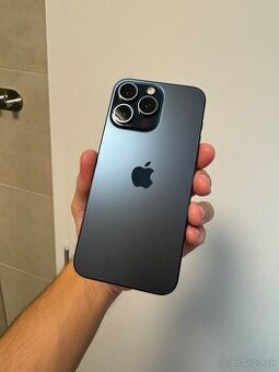 Apple iPhone 15 Pro Max Blue Titanium