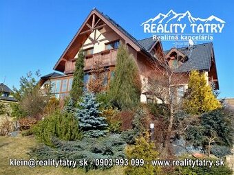 EXKLUZÍVNY Rodinný dom s nádherným výhľadom - Veľká Lomnica