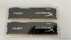HyperX 8 GB DDR4 2666 MHz CL15 Fury Black Series