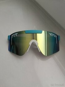 Športové slnečné okuliare Pit Viper (modré-farebné sklo) - 1
