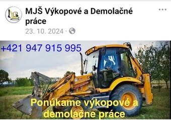 Výkopové a demolačné práce MJS