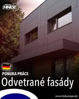 Fasádnici / odvetrávané fasády / Berlín, Nemecko