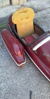 Veteran Jawa sidecar