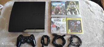 Ps3 slim 320gb+hry