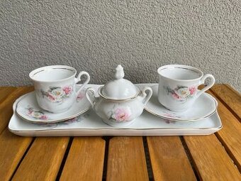 Čajový porcelánový set Leander 1946
