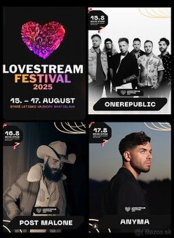LOVESTREAM 2025 / 3-dňové, 1-dňové (aj VIP)
