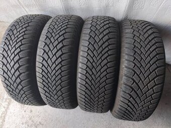 195/60 r16 zimné pneumatiky Continental 7,5mm