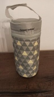Canpol Babies termoobal na fľašu mäkký Retro