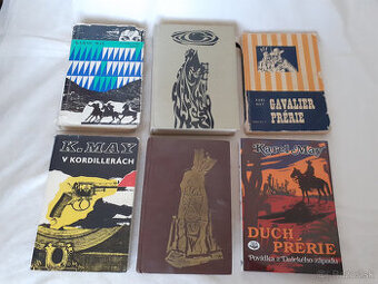 Predám knihy - romány Karol May a Elliott Arnold