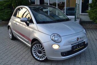 FIAT 500 1.2, r. 2009, ELEKTRÓNY R16, FÓLIE, CÚVACÍ SENZOR