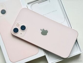 iPhone 13 Pink BATERIE 100% TOP