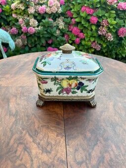 Starožitná keramická dóza - nová cena