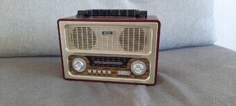 Retro rádio SAL bluetooth USB SD card...
