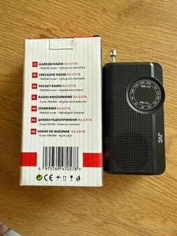Predam prenosné radio JVC