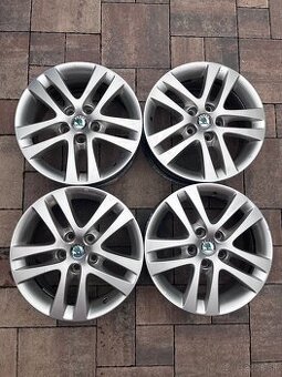 Orig. hliníkove disky Skoda R16, 5x112