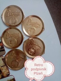 Retro podpivniky,poháriky