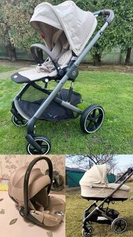 Predám komplet set CYBEX BALIOS S LUX Almond Beige