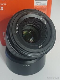 Predám objektív Sony SEL50F18F 50mm F1.8
