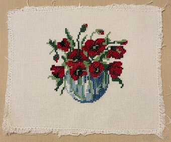 Predám vyšívany obrazok