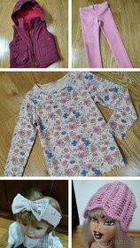 Oblečenie pre dievčatko na vek 2-3 roky (92-98)
