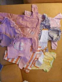 Oblečenie pre miminko 0-3 m do 62 velkost