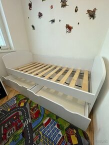 Detska postel s uloznym priestorom TOP stav
